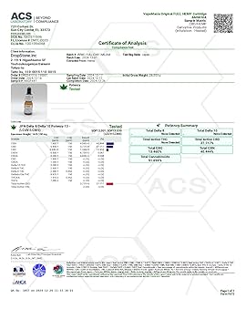 Amazon | VapeMania FULL HEMP CBD CBN CBG Vape カートリッジ